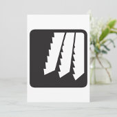 鋸歯招待状 招待状