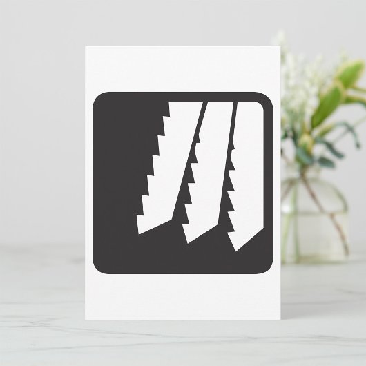 鋸歯招待状 招待状