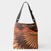 鋸歯状 クロスボディバッグ (正面)