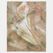 鋸歯 フリースブランケット (正面)