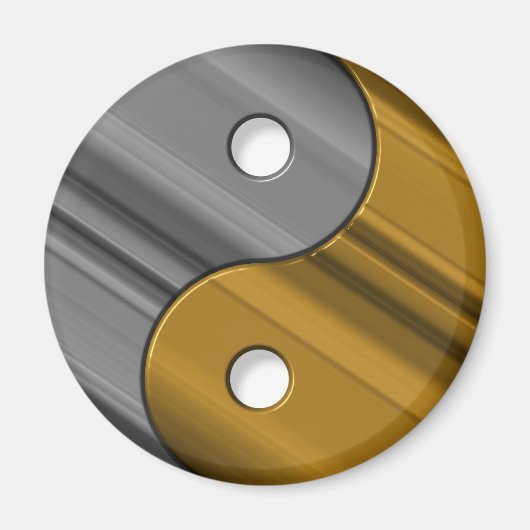 鋼と真鍮 マグネット (正面)