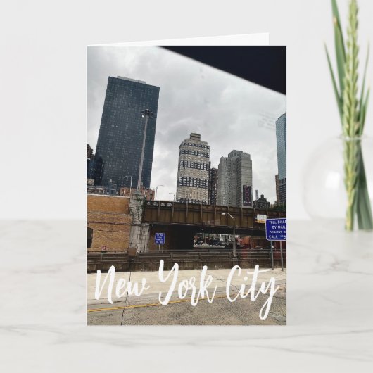 鋼と空 NYC カード (正面)