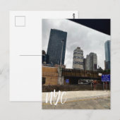 鋼と空 NYC ポストカード (正面/裏面)