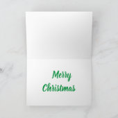 鋼に切り込まれた雪の結晶 カード (内部)