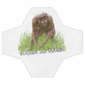 鋼のように硬い無毛のチンポ サッカーボール (フラット)