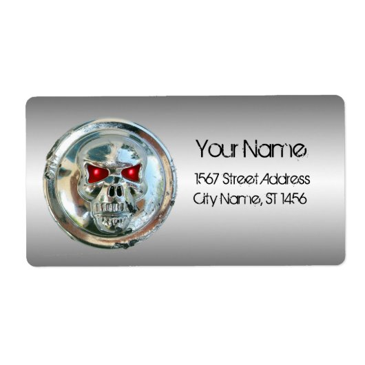 鋼のクロムスカル ラベル (正面)