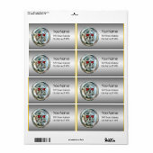 鋼のクロムスカル ラベル (フルシート)