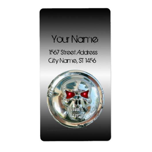 鋼のクロムスカル ラベル (正面)