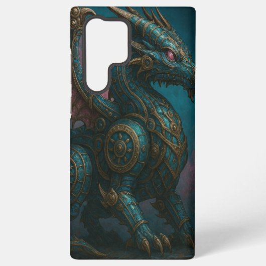 鋼のドラゴン SAMSUNG GALAXYケース (裏面)