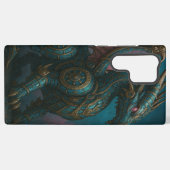 鋼のドラゴン SAMSUNG GALAXYケース (裏面横)