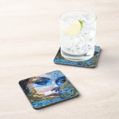 「鋼の視線」 – 水中の女性 コースター (右側)