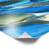 「鋼の視線」 – 水中の女性 フォトプリント            (角)