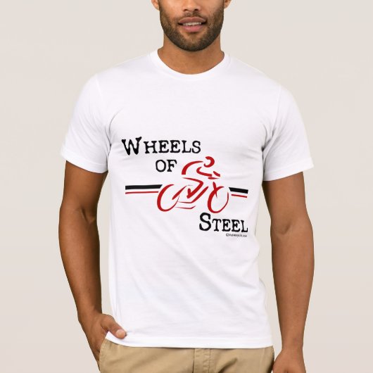 鋼の車輪 Tシャツ (正面)