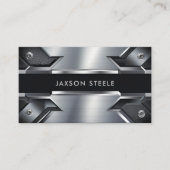 鋼モダン工業用リベット金属 名刺 (正面)