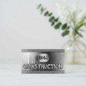 鋼動揺して金属およびグリルメッシュ建築 名刺 (スタンド正面)