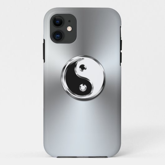 鋼勾配図イン – ヤン記号 Case-Mate iPhoneケース (裏面)