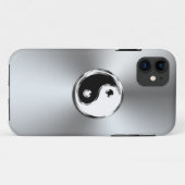 鋼勾配図イン – ヤン記号 Case-Mate iPhoneケース (裏面(横))