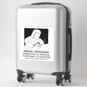 鋼材の製造と溶接 シール (スーツケース)