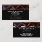 鋼材修理サービス 名刺 (正面/裏面)