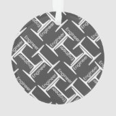 鋼梁の設計パターン オーナメント (裏面)