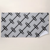 鋼梁 ビーチタオル (正面)