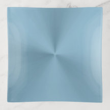 鋼色のモダンな金属PastelTrinketのクールな皿