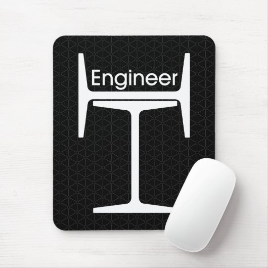 鋼製梁のエンジニアリング マウスパッド (マウス)