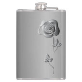 鋼製結婚バラ11周年記念 フラスク (裏面)