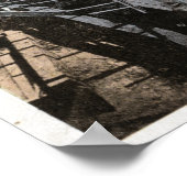 鋼製船シーンを構築する ポスター (角)