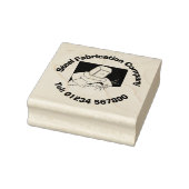 鋼造溶接業。 ラバースタンプ (スタンプ)