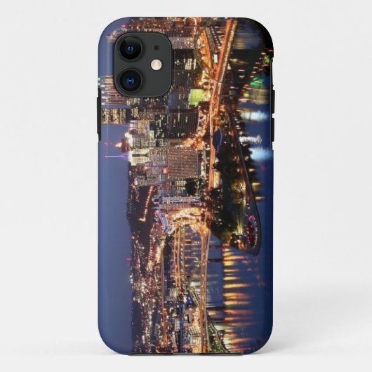 鋼鉄およびインディゴサンドイッチ Case-Mate iPhoneケース (裏面)
