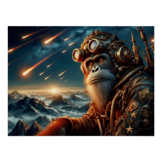 鋼鉄オラングタンの時代4 ポスター (正面)