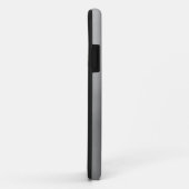 鋼鉄スカルのグラフィックのフィンランドの旗 Case-Mate iPhoneケース (裏面/右)