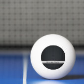 鋼鉄ストライプので暗い金属 卓球ボール (ネット)