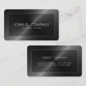 鋼鉄一見の丸かどの名刺 名刺 (正面/裏面)