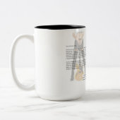 鋼鉄女神のマグ ツートーンマグカップ (左)