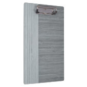 鋼鉄灰色のタケボーダー木製の穀物の一見 クリップボード (右)