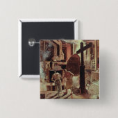 鋼鉄製品 缶バッジ (正面&裏面)