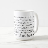 鋼鉄都市ゲーマーの古いSkool DMのマグ コーヒーマグカップ (正面右)