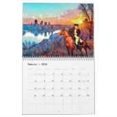 鋼鉄都市芸術家のイラストレーション2019のカレンダー カレンダー (2月 2026)