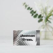 鋼鉄金属の一見の名刺 名刺 (スタンド正面)