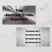 鋼鉄金属の名刺 名刺 (正面/裏面)