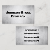 鋼鉄金属の名刺 名刺 (正面/裏面)
