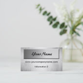 鋼鉄金属の名刺 名刺 (スタンド正面)