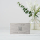 "鋼鉄"データベース管理者の名刺 名刺 (スタンド正面)