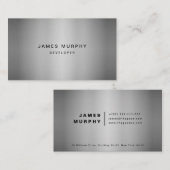 鋼鉄 名刺 (正面/裏面)