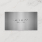 鋼鉄 名刺 (正面)