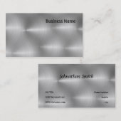 鋼鉄 名刺 (正面/裏面)