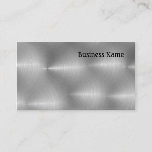 鋼鉄 名刺 (正面)