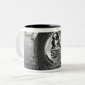 鋼鉄Nのかかとからのマグ ツートーンマグカップ (正面左)